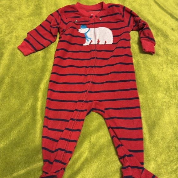 4 Pk Baby Boy Pajamas Sz 12 Mo - Picture 4 of 8